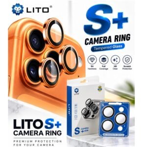 LITO S+ iPhone Camera Ring Tempered Glass