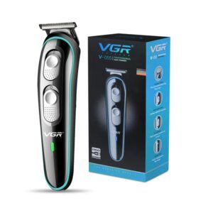 VGR V-055 Professional Electric Hair Clippers Kit Rechargeable Cordless with 4 Guide Combs - Image 1