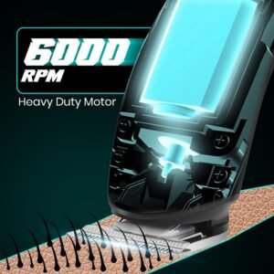 VGR V-055 Professional Electric Hair Clippers Kit Rechargeable Cordless with 4 Guide Combs - Image 14