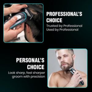 VGR V-055 Professional Electric Hair Clippers Kit Rechargeable Cordless with 4 Guide Combs - Image 16