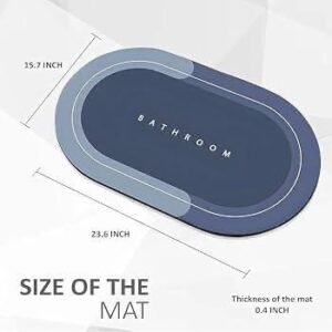 Water Absorbent Bathroom Mat Non Slip Entrance Door Mat Carpet - Image 7
