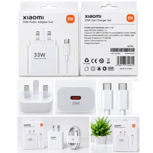 Xiaom 33W 3 Pin USB to Type Fast Charger - Image 1