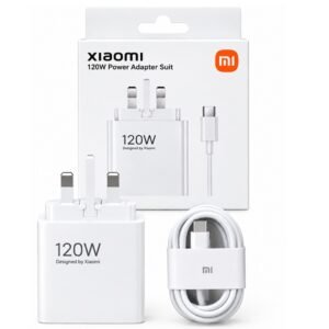 Xiaomi 120W 3 Pin USB to Type Fast Charger - Image 1
