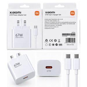 Xiaomi 67W 3 Pin USB to Type Fast Charger - Image 1